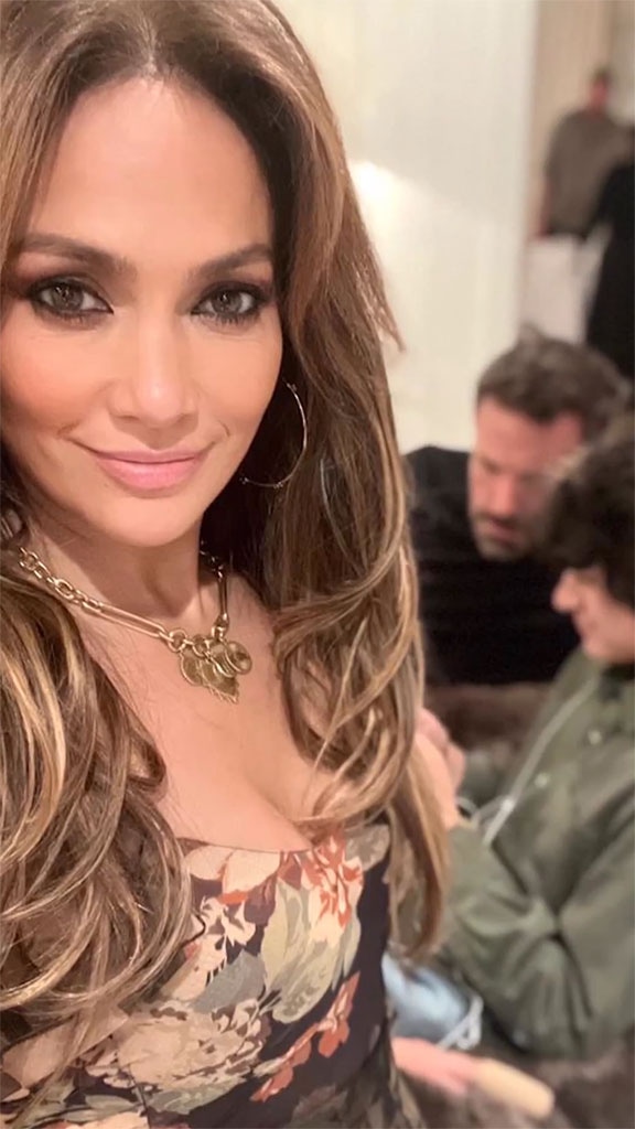 Jennifer Lopez, Ben Affleck, Thanksgiving 2022, Instagram