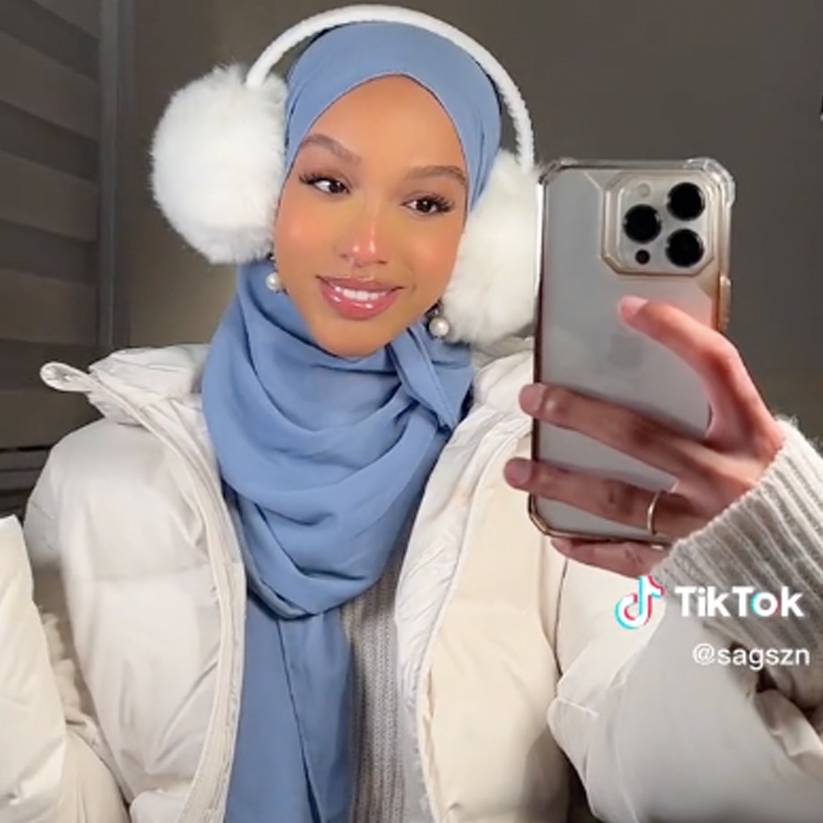 TikTok Viral "I'm Cold" Makeup Trend