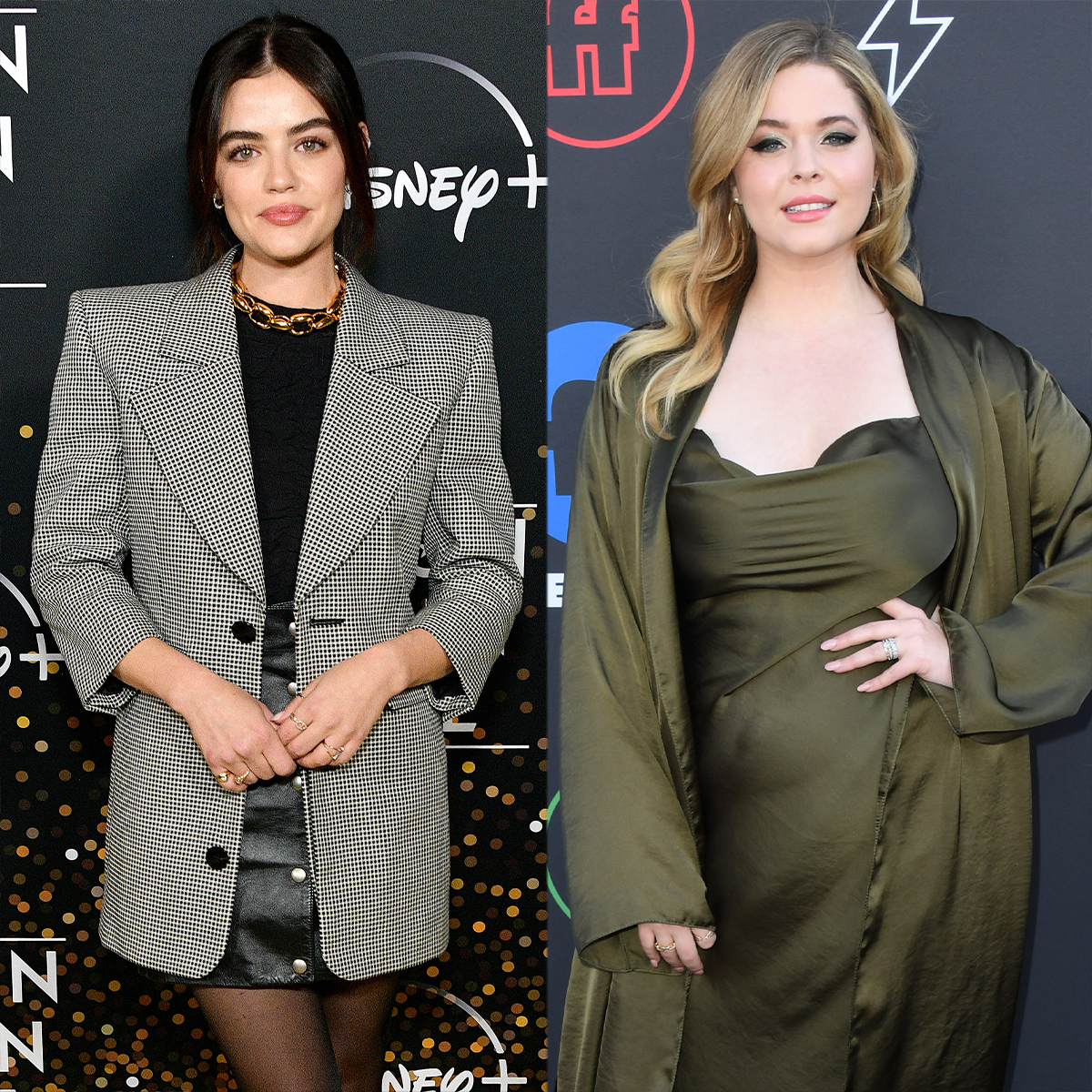 See Lucy Hale Reunite With Pretty Little Liars’ Sasha Pieterse