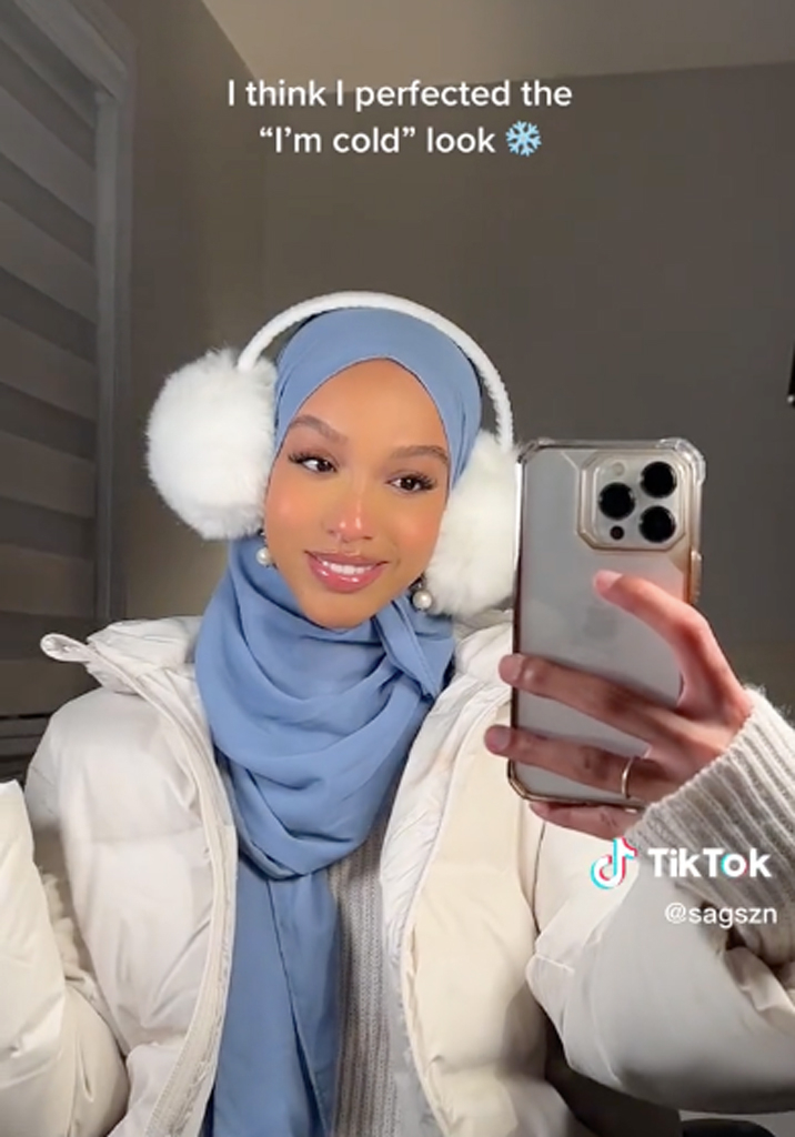 TikTok Viral I'm Cold" Makeup Trend