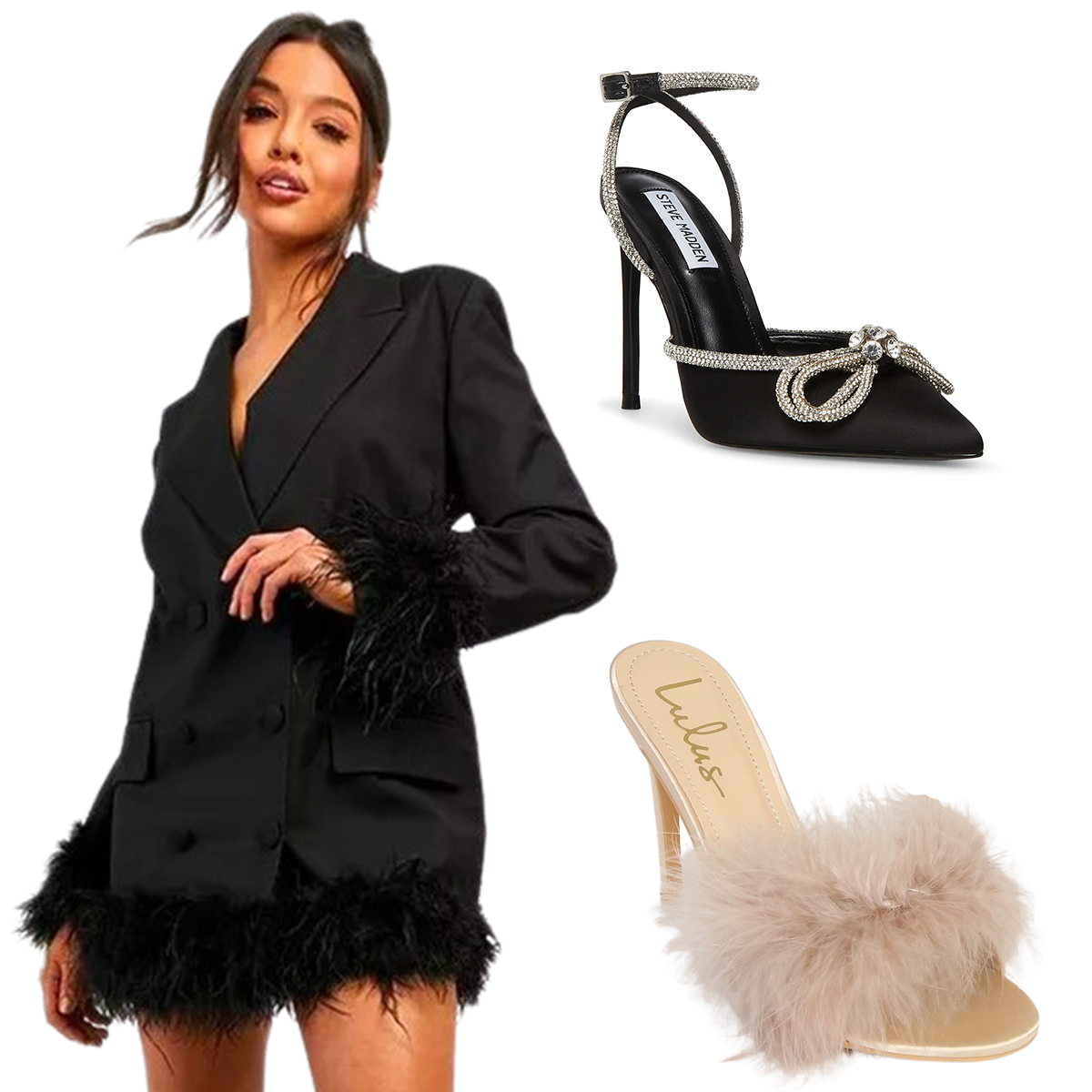 The Coolest Holiday Party Outfit Ideas From Forever 21  Faux fur coats  outfit, Fur coat outfit, Holiday party outfit