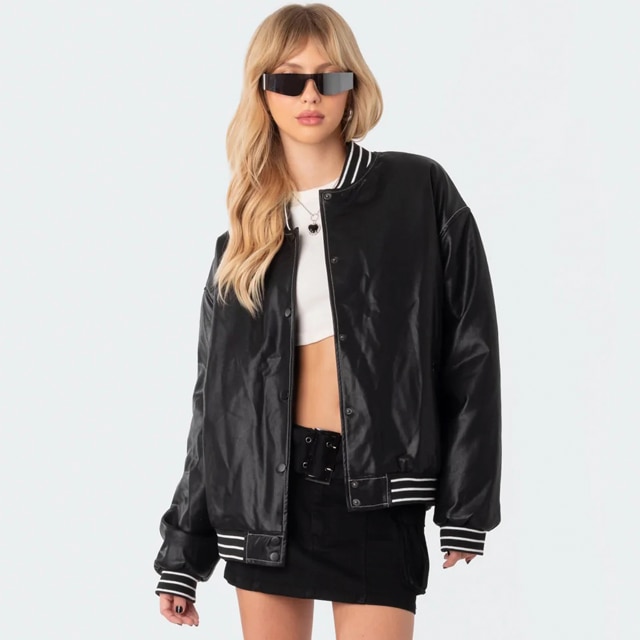7 Leather Bomber Jackets To Stay Warm in the Coolest Way This Season