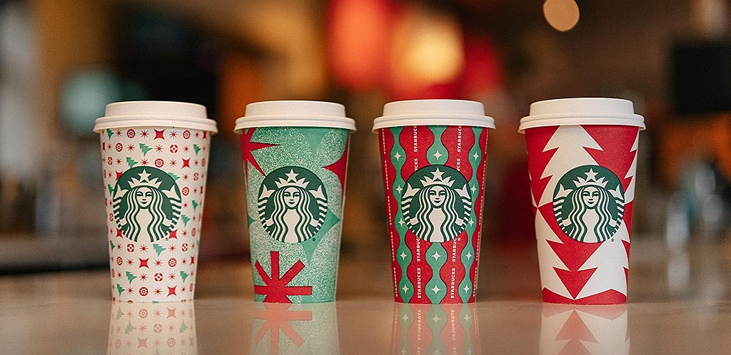 Look Back on All of Starbucks' Holiday Cup Designs Over the Years