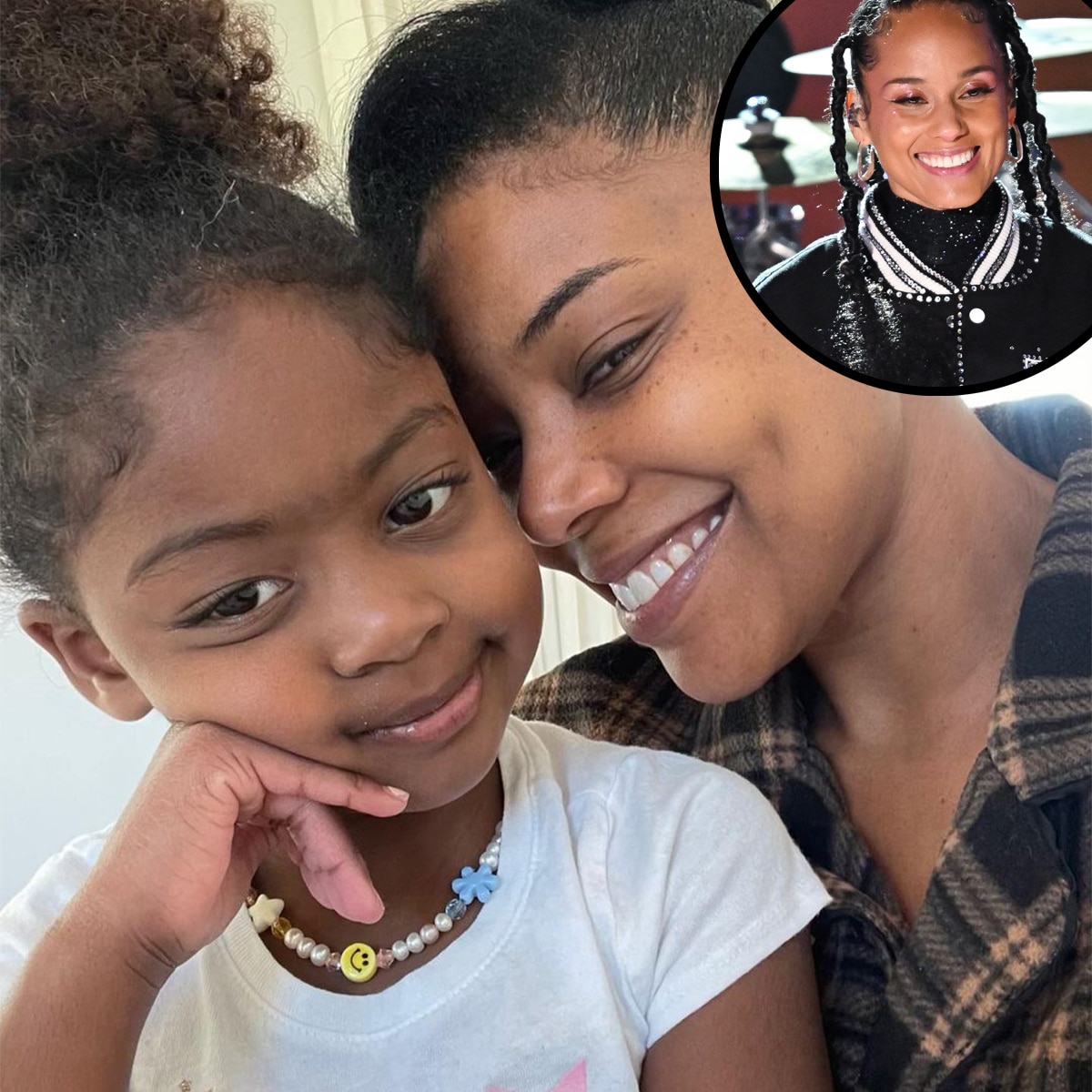 Alicia Keys, Kaavia, Gabrielle Union
