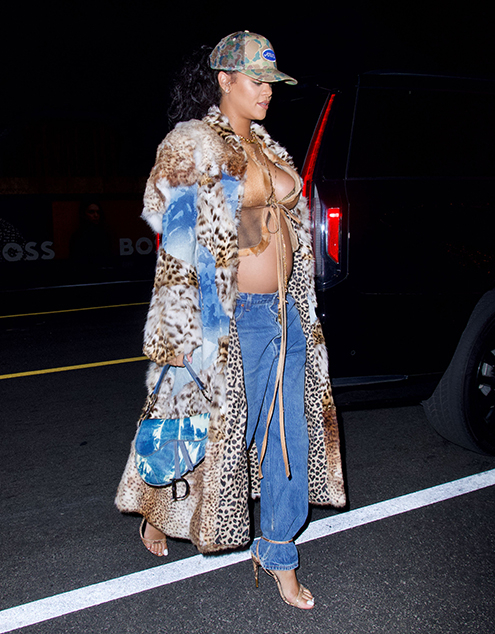 Rihanna, Baby Bump