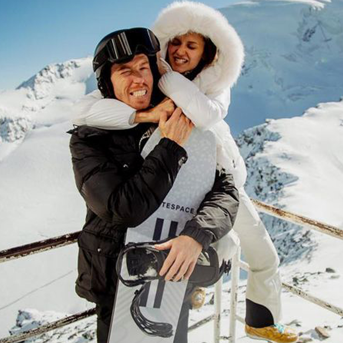 Nina Dobrev Supporting Boyfriend Shaun White In 2022 Winter