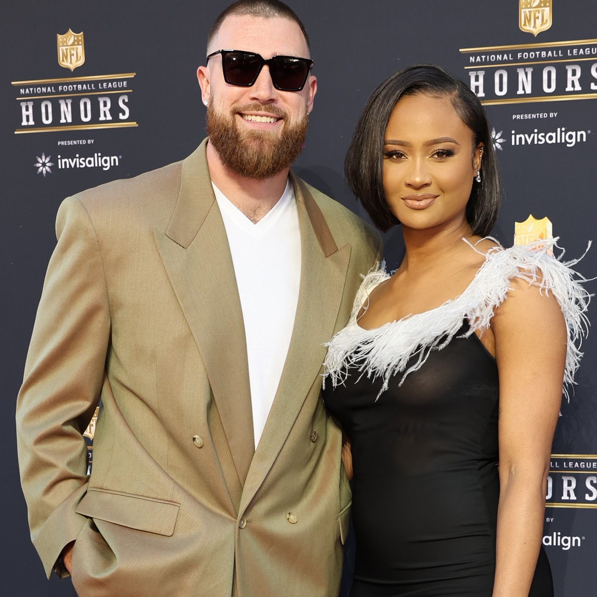 Travis Kelce, Kayla Nicole, NHL Honors, 2022 Super Bowl Star Sightings