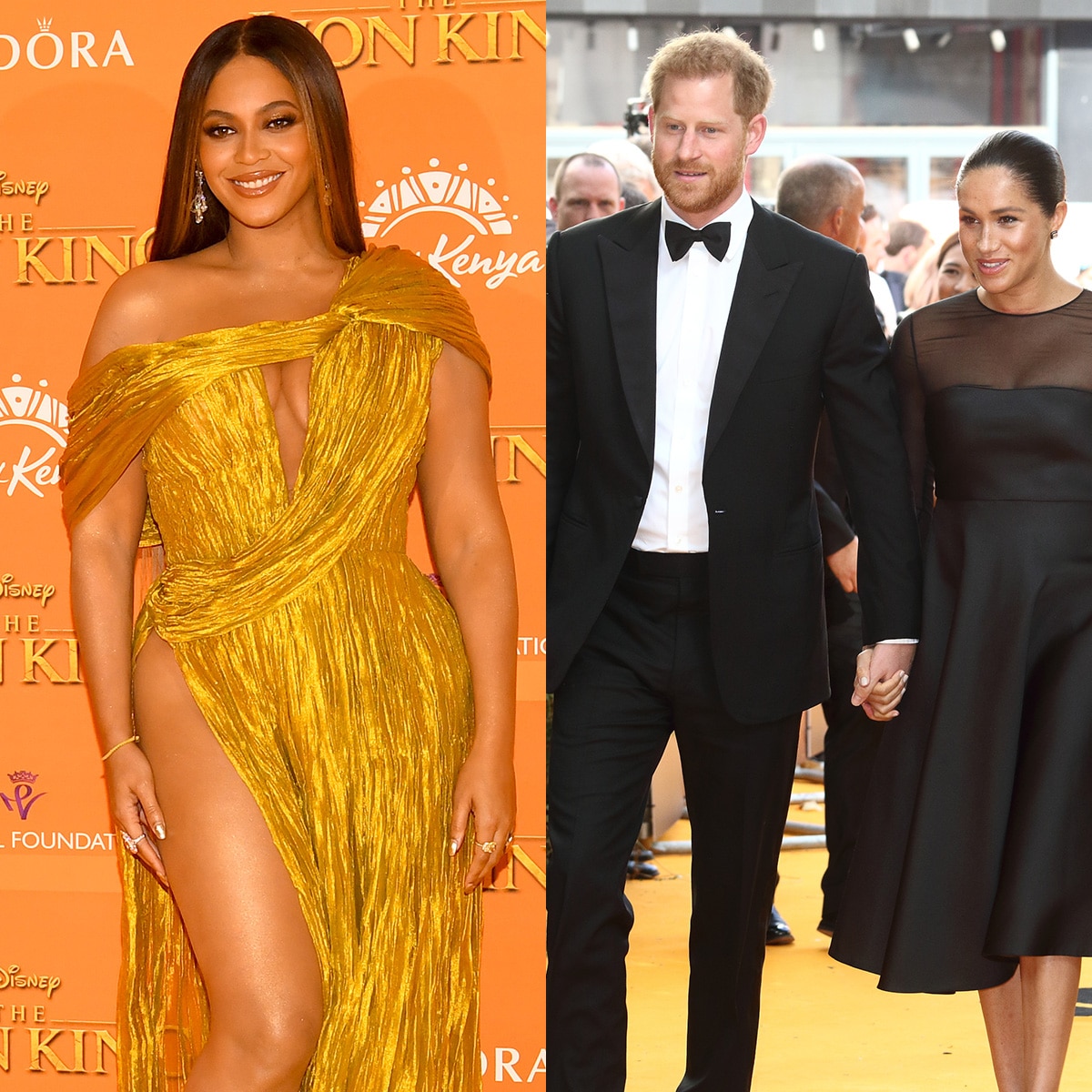 Beyonce, Prince Harry, Meghan Markle