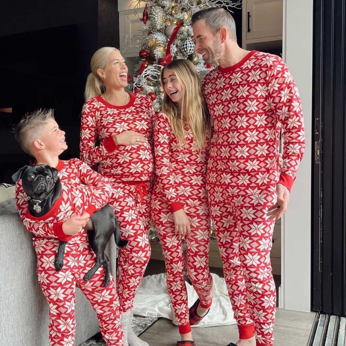 First christmas married online pajamas