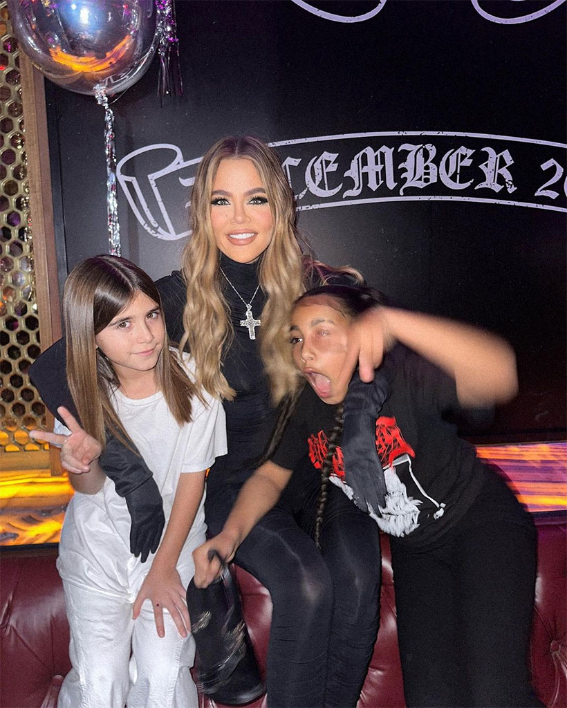 Khloe Kardashian, Penelope Disick, North West, Mason Disick, Bar Mitzvah