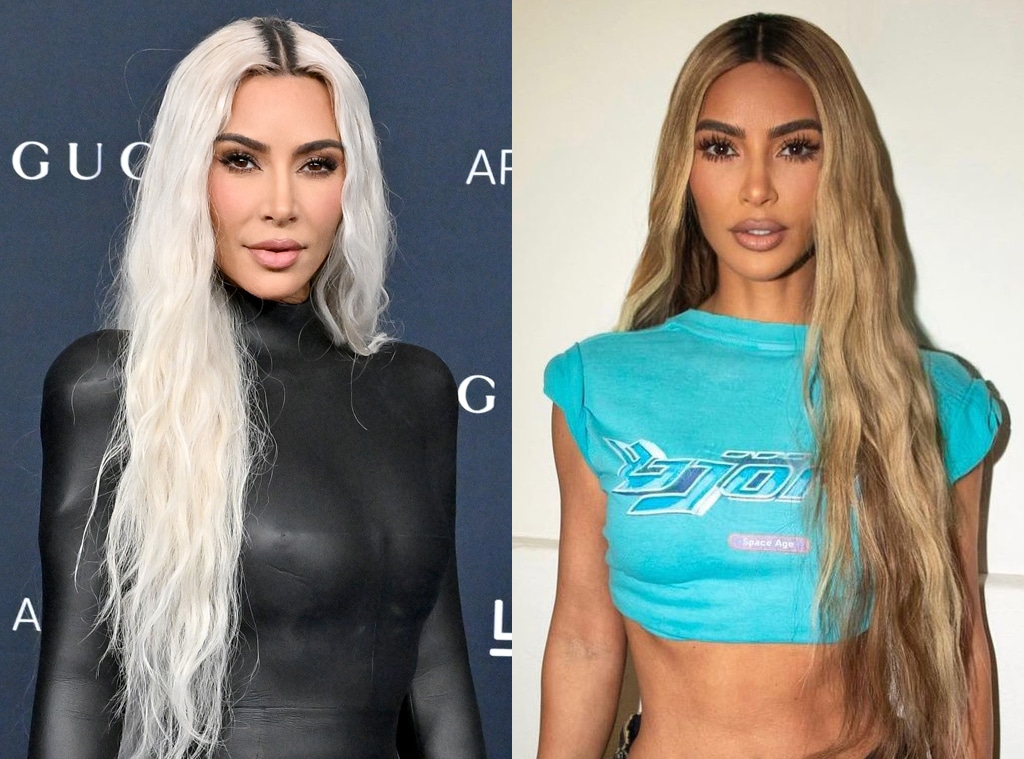 Kim Kardashian Looks Like Sister Khloe With New Hair Transformation - E!  Online