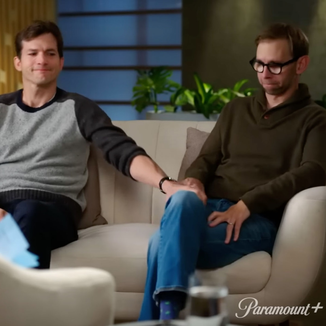 Ashton Kutcher Does First Sit-Down Interview With Twin Brother in The Checkup Trailer - E! NEWS
