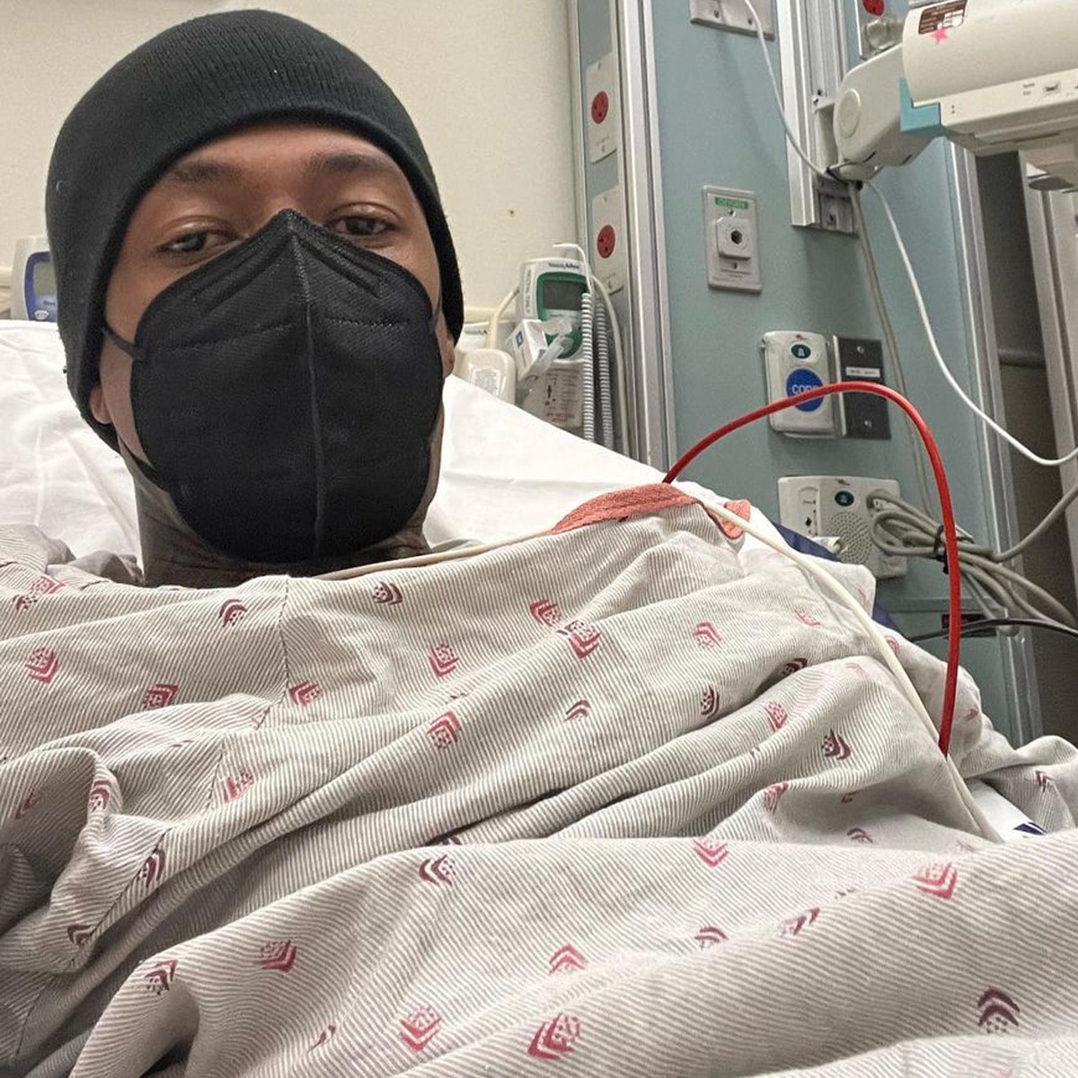 Nick Cannon, hospital, Instagram