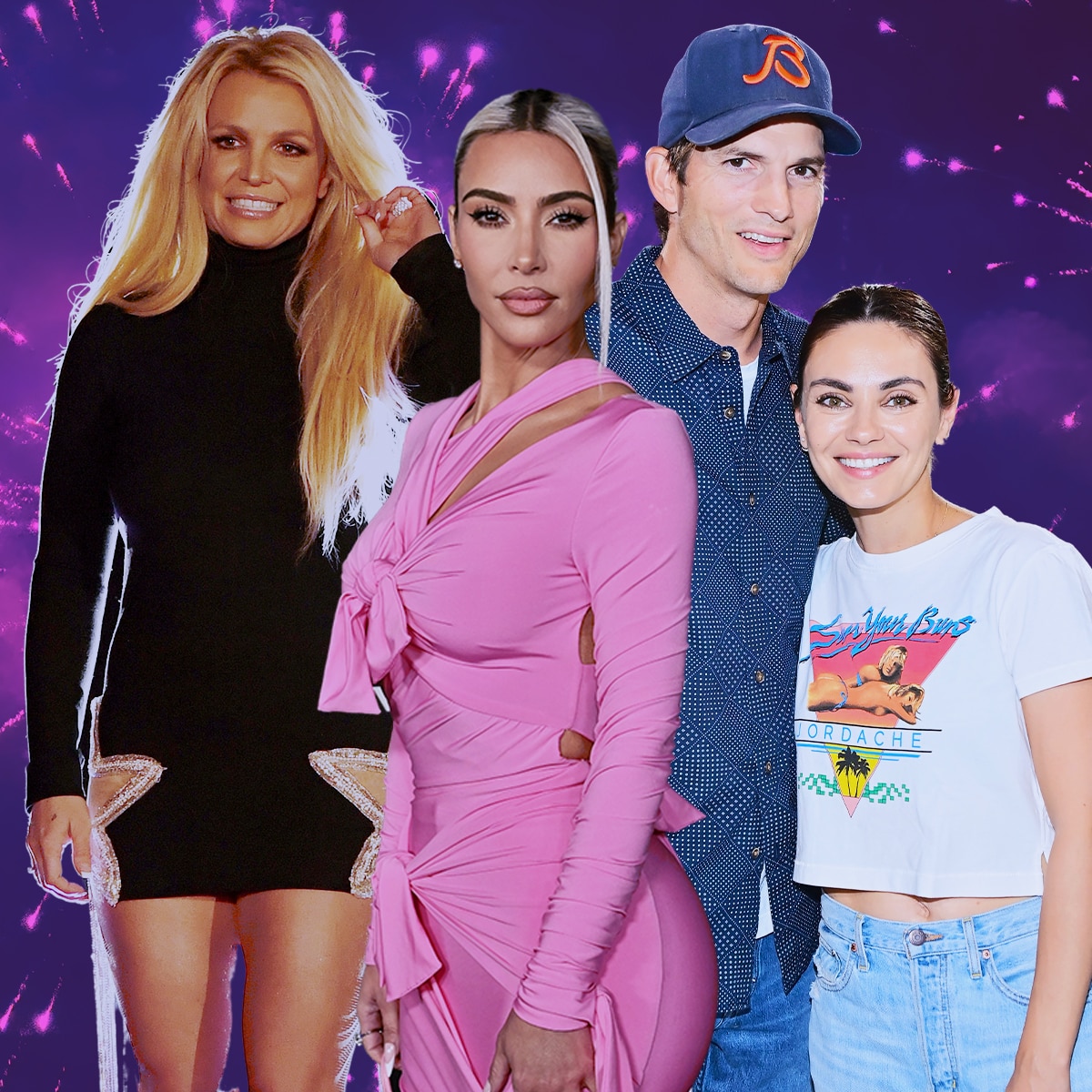 Britney Spears, Kim Kardashian, Ashton Kutcher, Mila Kunis, The Wildest Celebrity Confessions of 2022