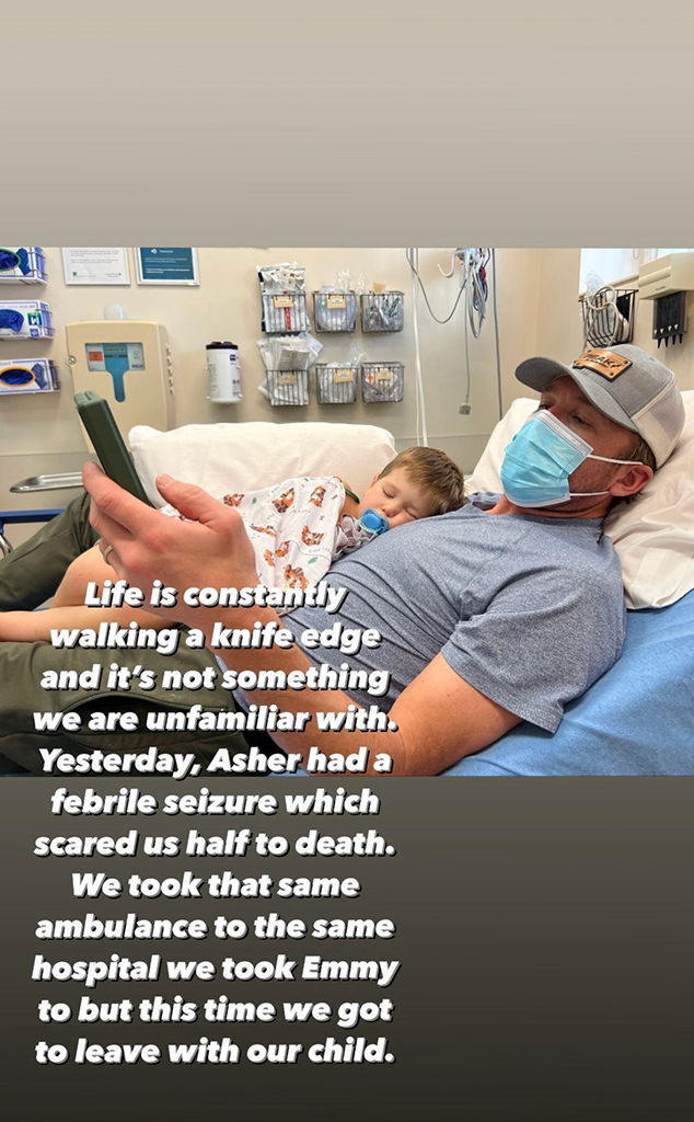 Bode and Morgan Miller's Son Asher Hospitalized After Febrile Seizure