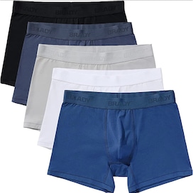 BRADY Men's Organic Cotton Fleece Crew Sweatshirt - Wordmark Design