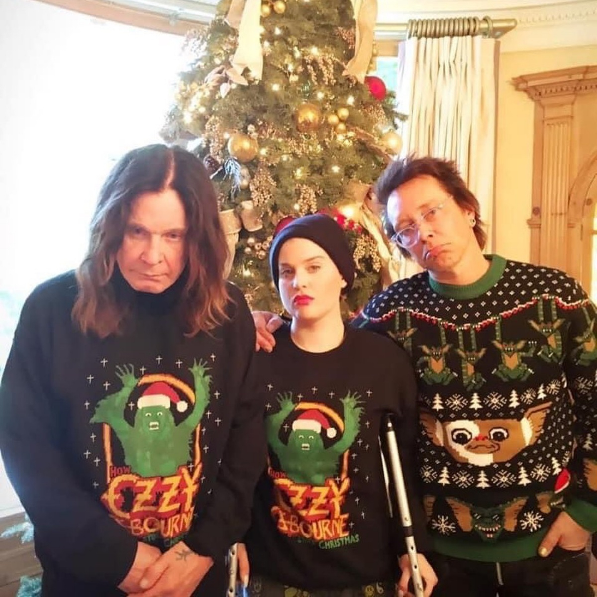 Ozzy Osbourne, Kelly Osbourne, Holidays 2022