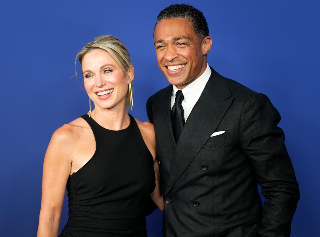 ที.เจ. Holmes ได้รับบาดเจ็บขณะวิ่งมาราธอนในชิคาโกกับ Amy Robach