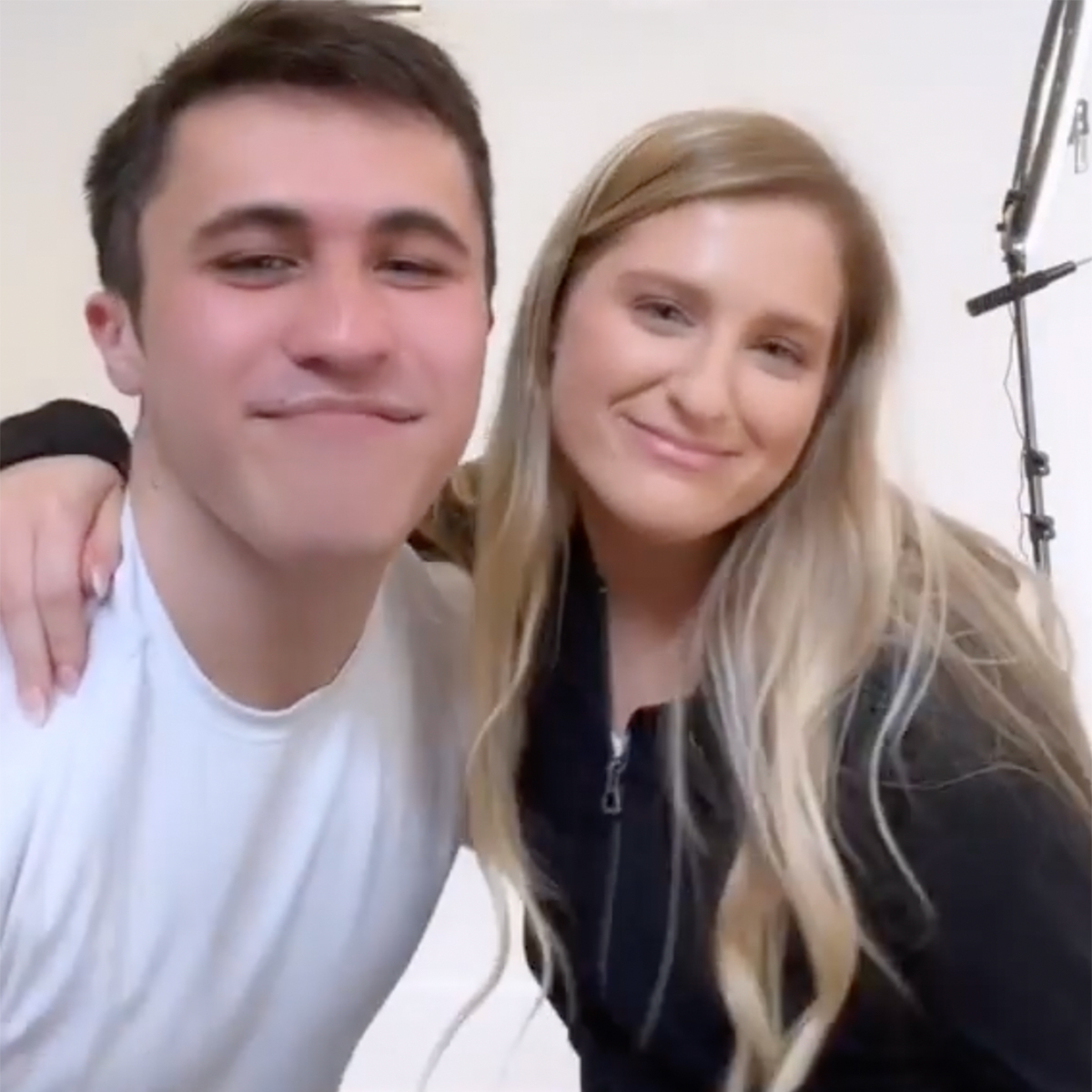 Meghan Trainor Talks Friendship With Chris Olsen & Reveals Why She Had to  Reshoot “Made You Look” Music Video