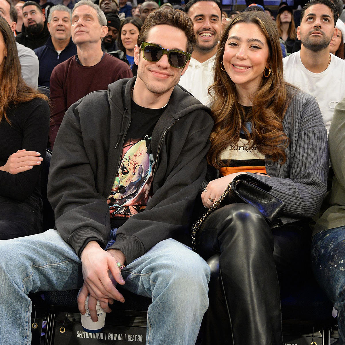 Pete Davidson Has a Slam Dunk Christmas With His Younger Sister Casey – E! Online