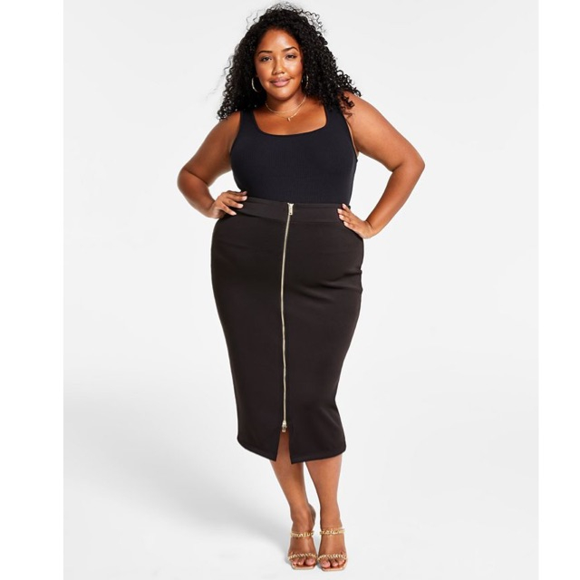 Nina Parker Trendy Plus Size Quilted Jogger Pants, Created for