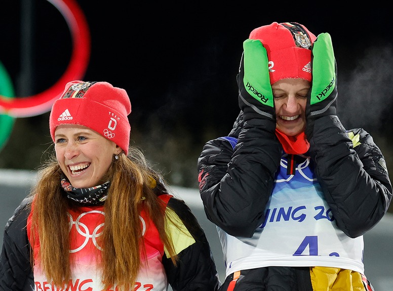 BEIJING 2022, cross-country skiing, team spri IMAGO