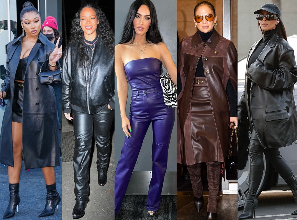 40 Under $100 Ways To Wear All-leather Looks Like Your Favorite Stars