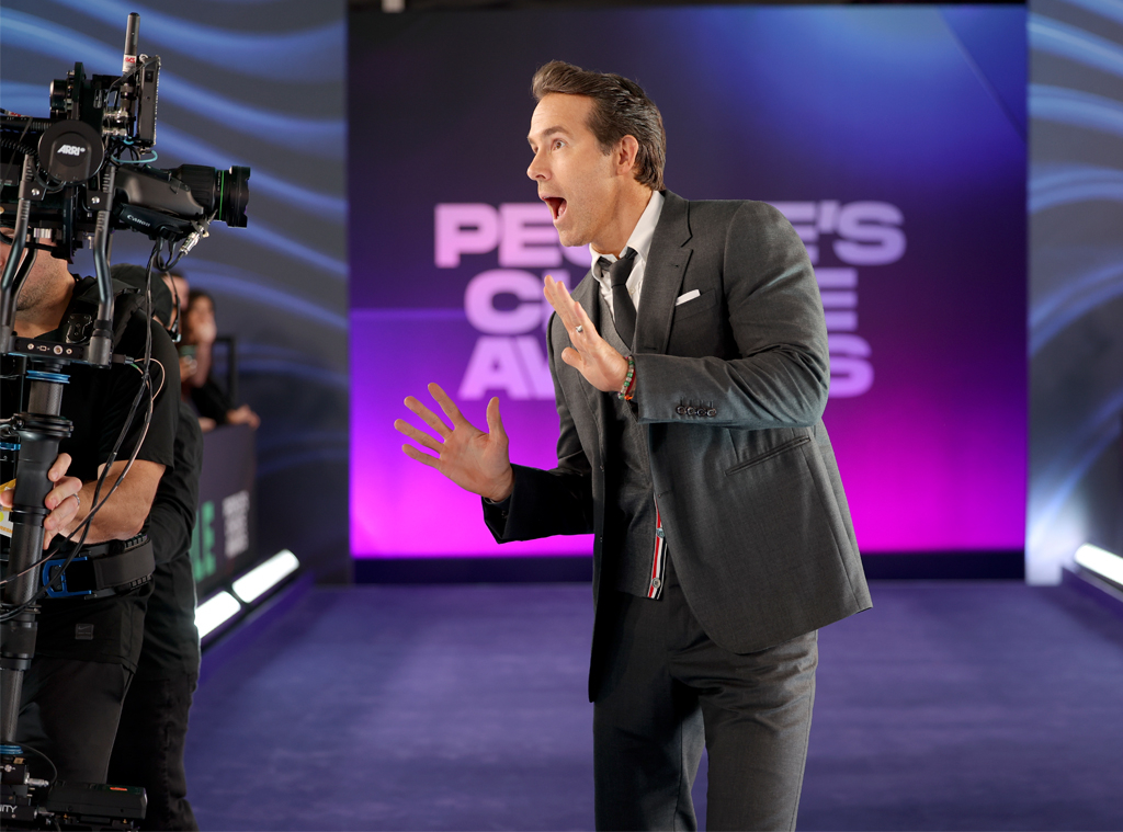 Ryan Reynolds, 2022 People's Choice Awards, Candids