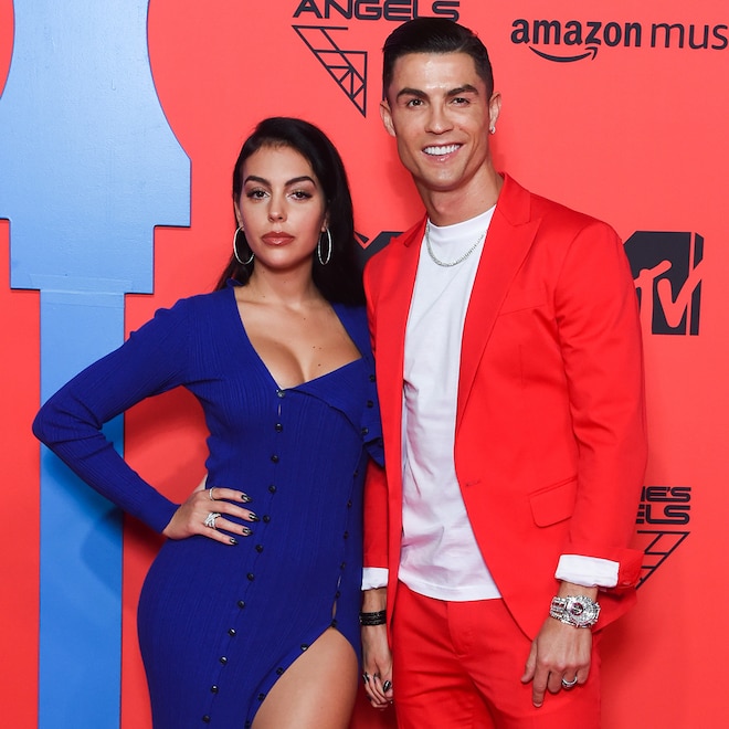 Georgina Rodriguez and Cristiano Ronaldo