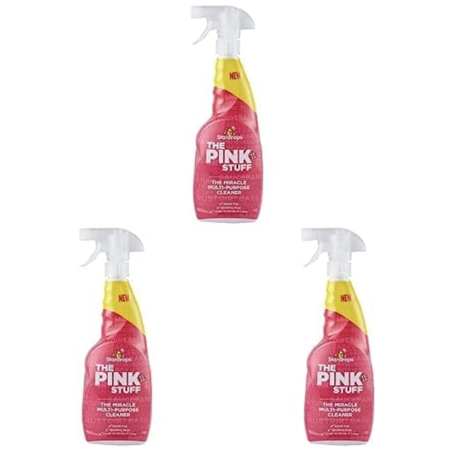 The Pink Stuff Stardrops Miracle Toilet Cleaner 750 ML. 25 oz Limescale  Stains