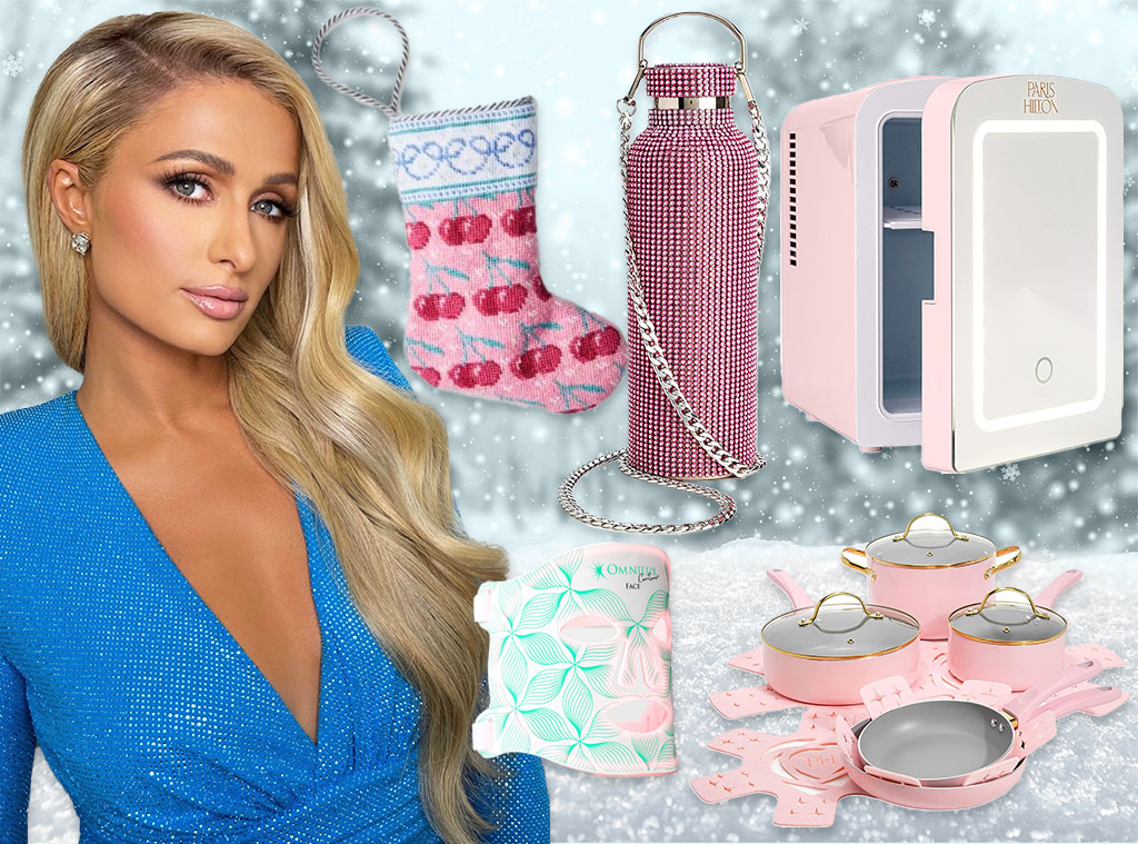 Paris Hilton launches new cookware in baby doll pink