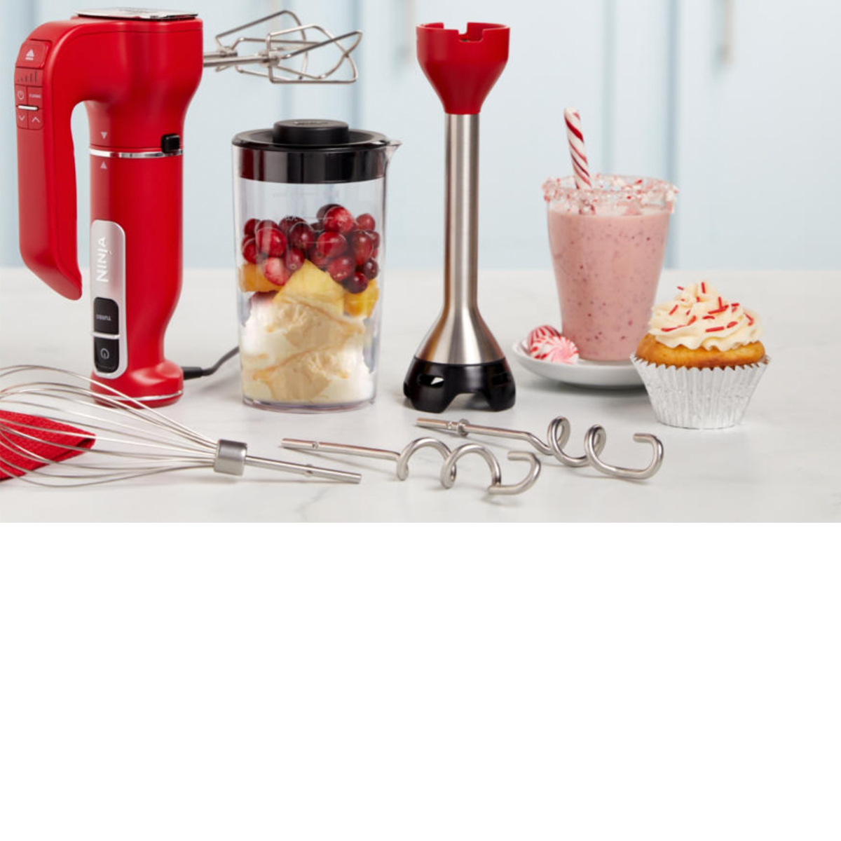 New Ninja Foodi Power Mixer System Immersion Blender with