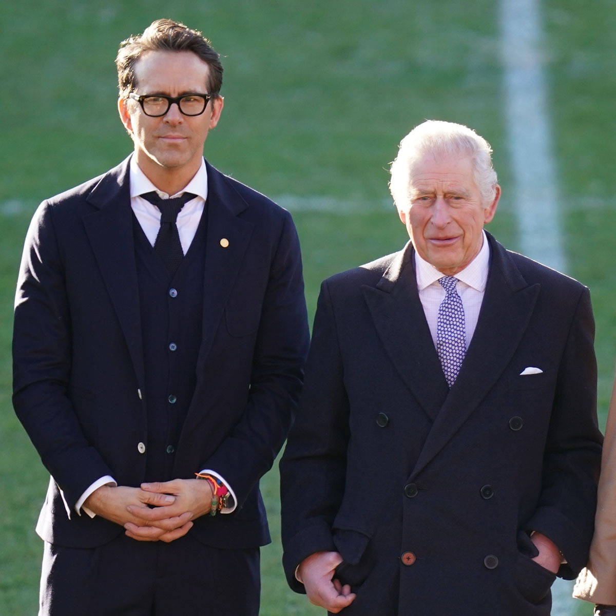 Britains King Charles III, Queen Consort, Ryan Reynolds, Rob McElhenney