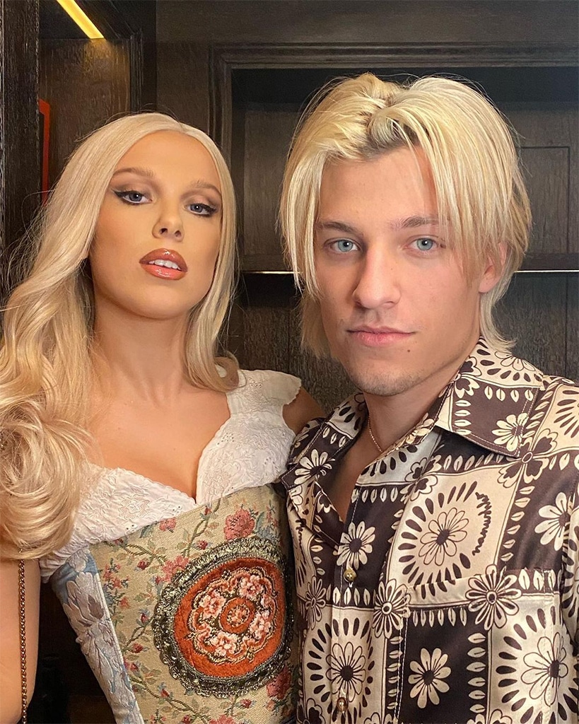 Millie Bobby Brown, Jake Bongiovi, February 2022, Instagram