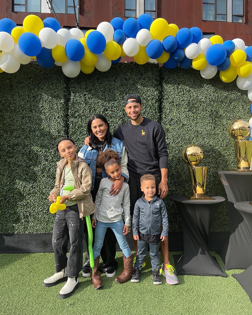 How Steph Curry Really Acts on the Sidelines of His Kids Sports Games