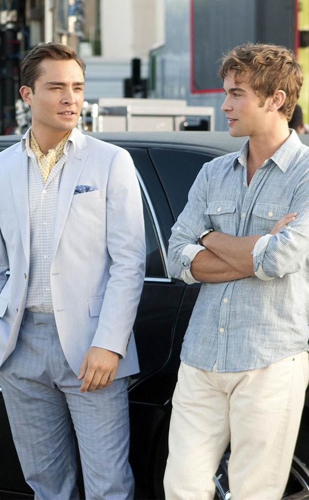 Ed Westwick, Chace Crawford, Gossip Girl
