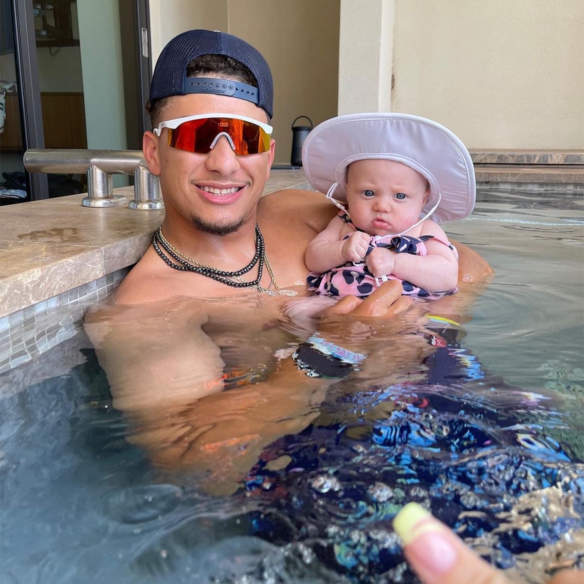 Patrick Mahomes Celebrates Daughter Sterling's 1st Birthday