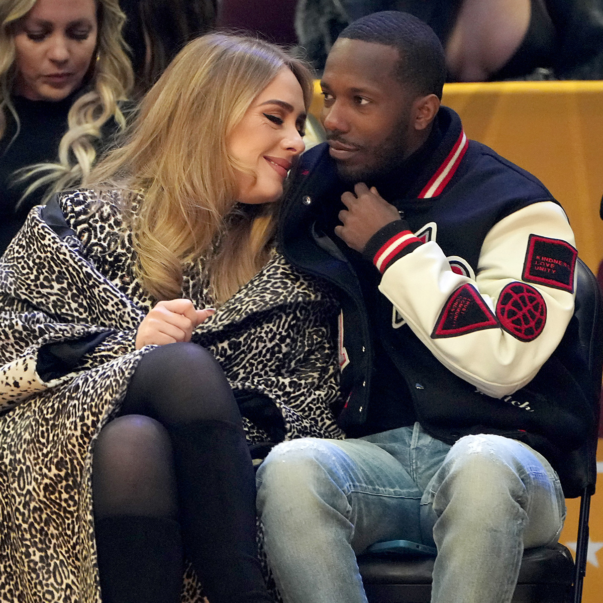 Adele And Rich Paul Get Cozy During Nba All Star Game Date Night E Online