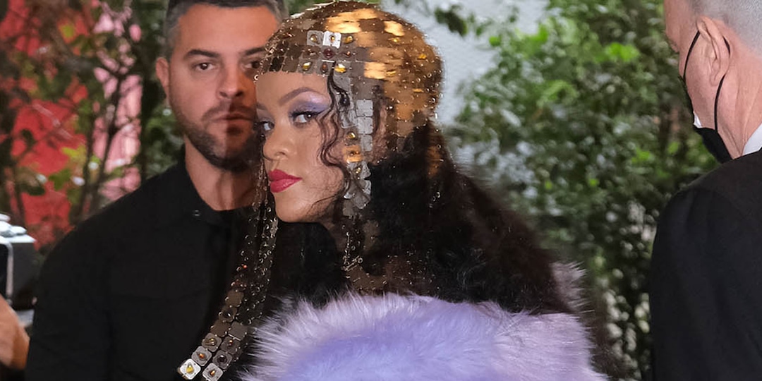 Pregnant Rihanna Turns Heads at Milan Fashion Week With A$AP Rocky – E! Online Pregnant Rihanna Turns Heads at Milan Fashion Week With A$AP Rocky – E! Online