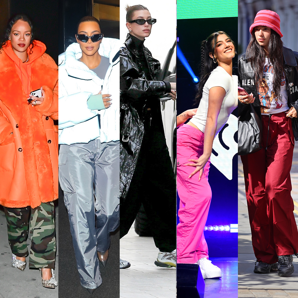 Ways To Wear The Cargo Pants Trend Like Rihanna, Kim, 57% OFF