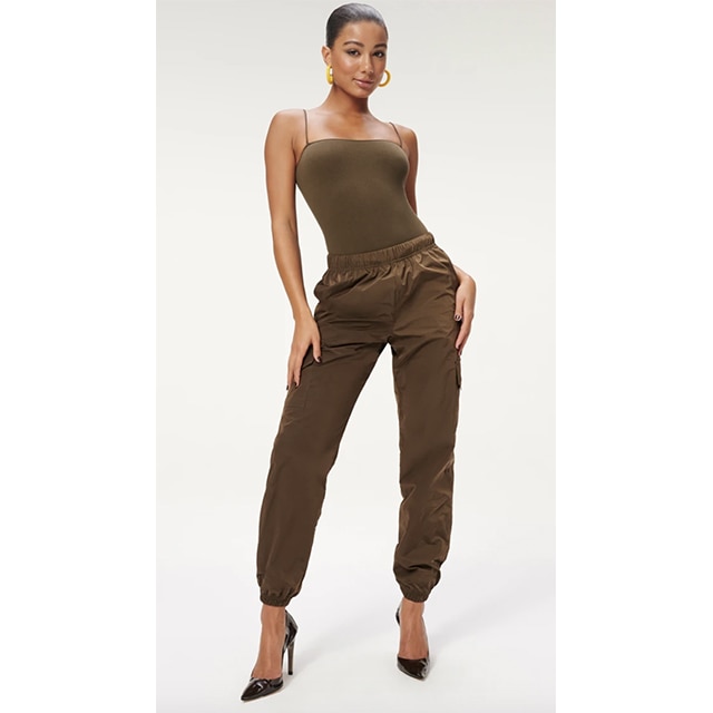 ADDISON SATIN CARGO PANT