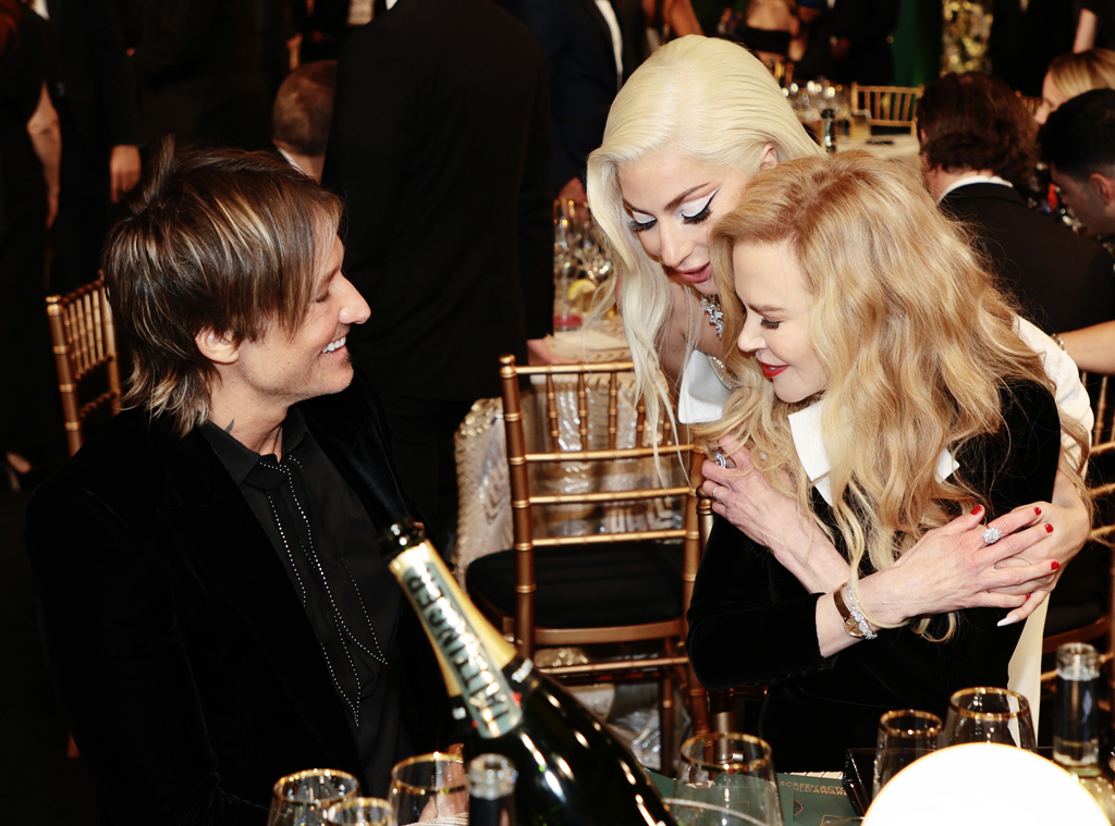 Photos from Lady Didn't Have a Poker Face Meeting at SAG Awards - E! Online