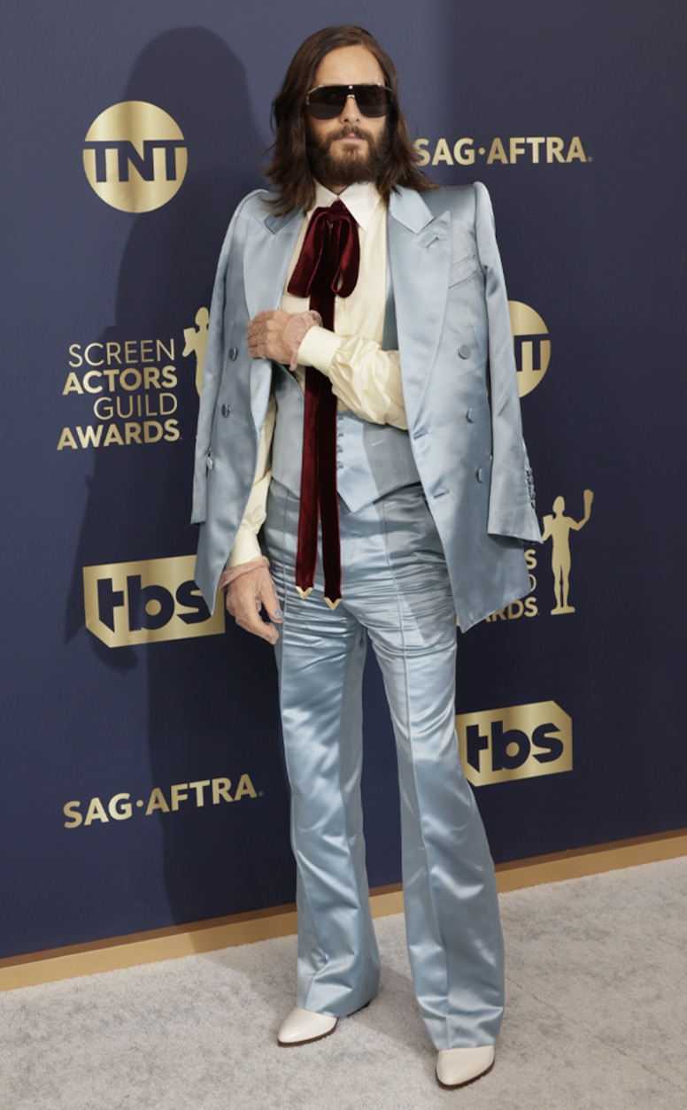 Jared Leto, 2022 SAG Awards, 2022 Screen Actors Guild Awards, Red Carpet Fashion