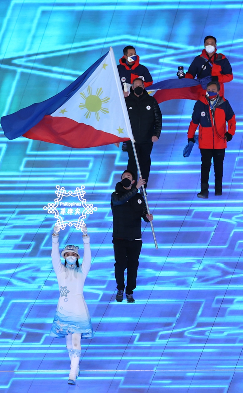 2022 Beijing Winter Olympics, Opening Ceremony, Team Philippines