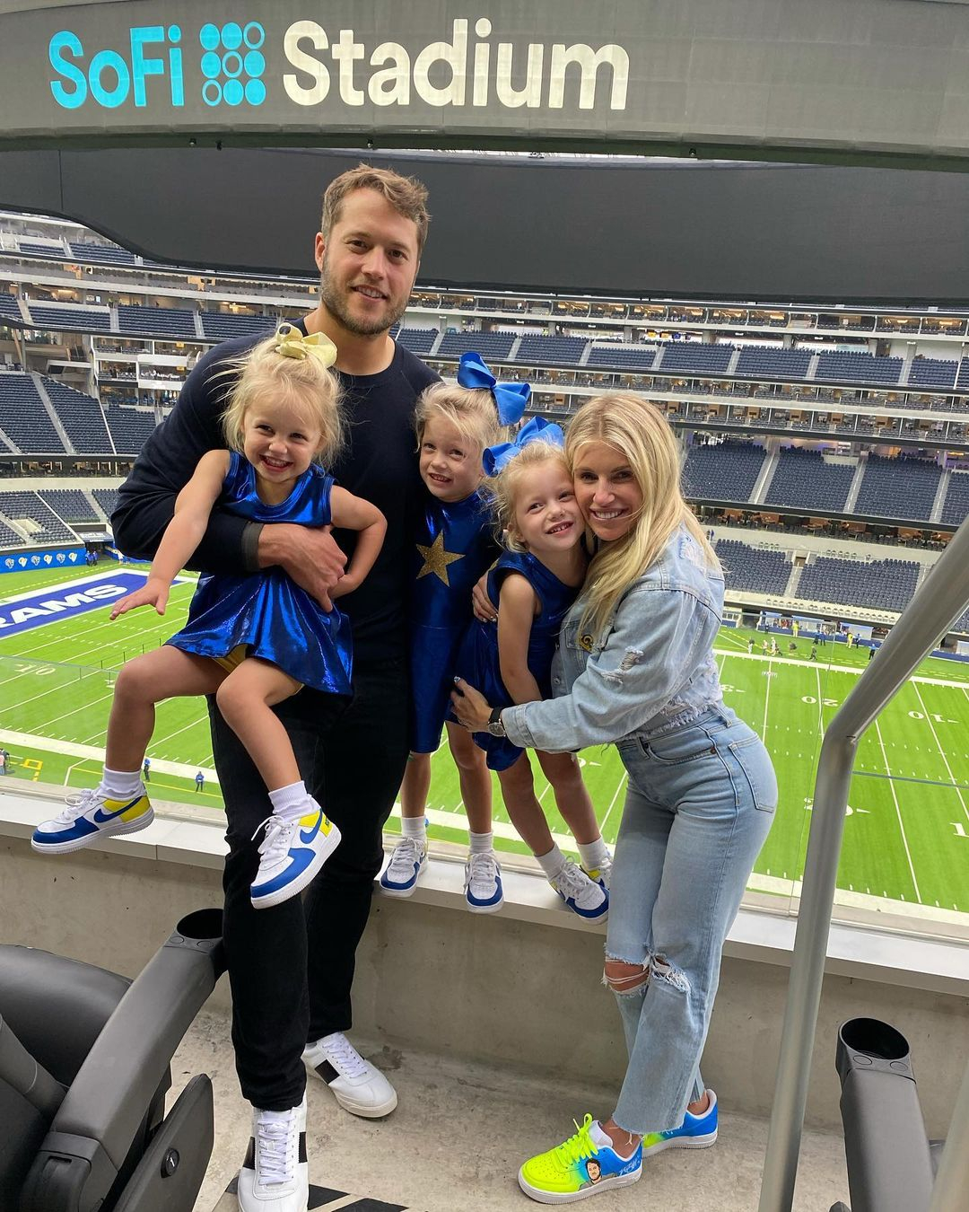 Why NFL Quarterback Matthew Stafford Is the MVP of Football Girl Dads