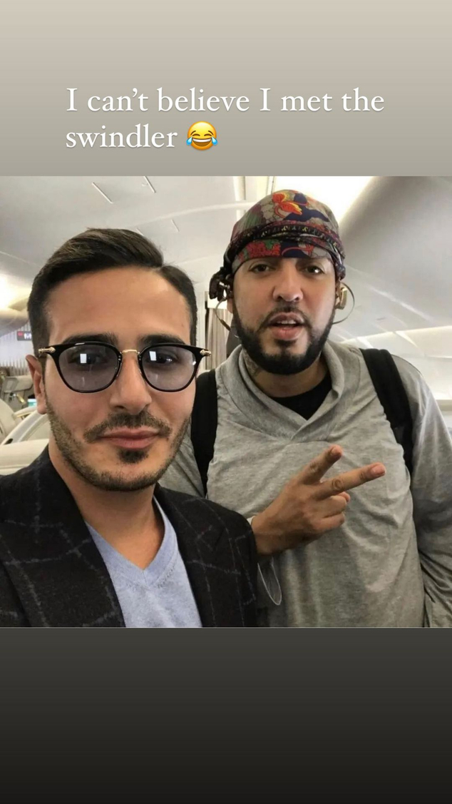 French Montana Shares A Throwback Selfie With The Tinder Swindler E Online
