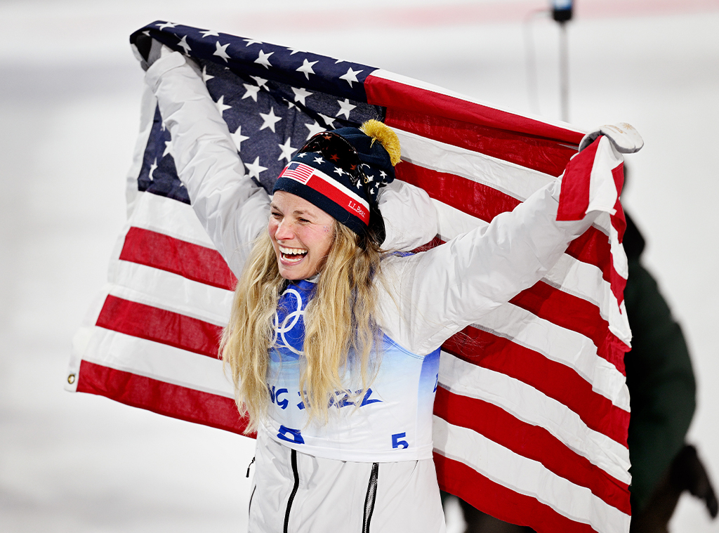 2022 Beijing Winter Olympics, Candids, Day 4, Jessie Diggins, Team USA