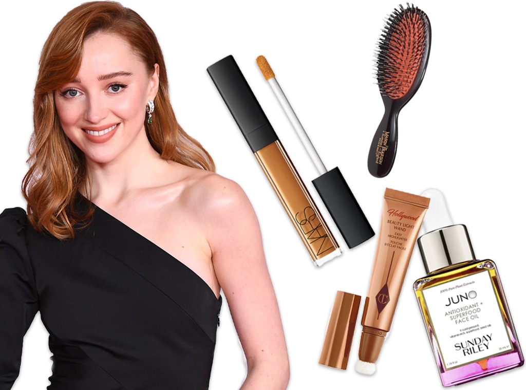 E-Comm: Phoebe Dynevor Beauty Routine