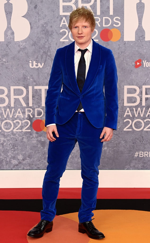 Ed Sheeran, 2022 BRIT Awards, Red Carpet Fashion
