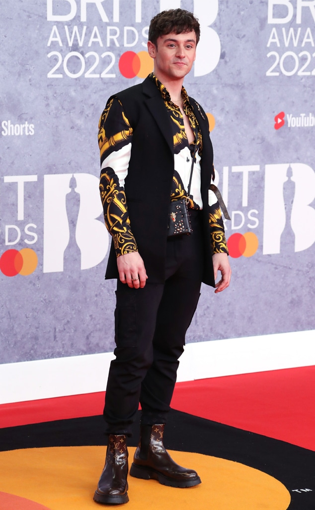 Tom Daley, 2022 BRIT Awards, Red Carpet Fashion